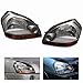 1 Pair Headlight Headlamp Assembly for Hyundai for Tucson 2005 2006 2007 2008 2009 Halogen Headlights Gray Housing Clear Lens LH & RH Side Replacement Headlamps 921012E050, 921022E050 (Left+Right)