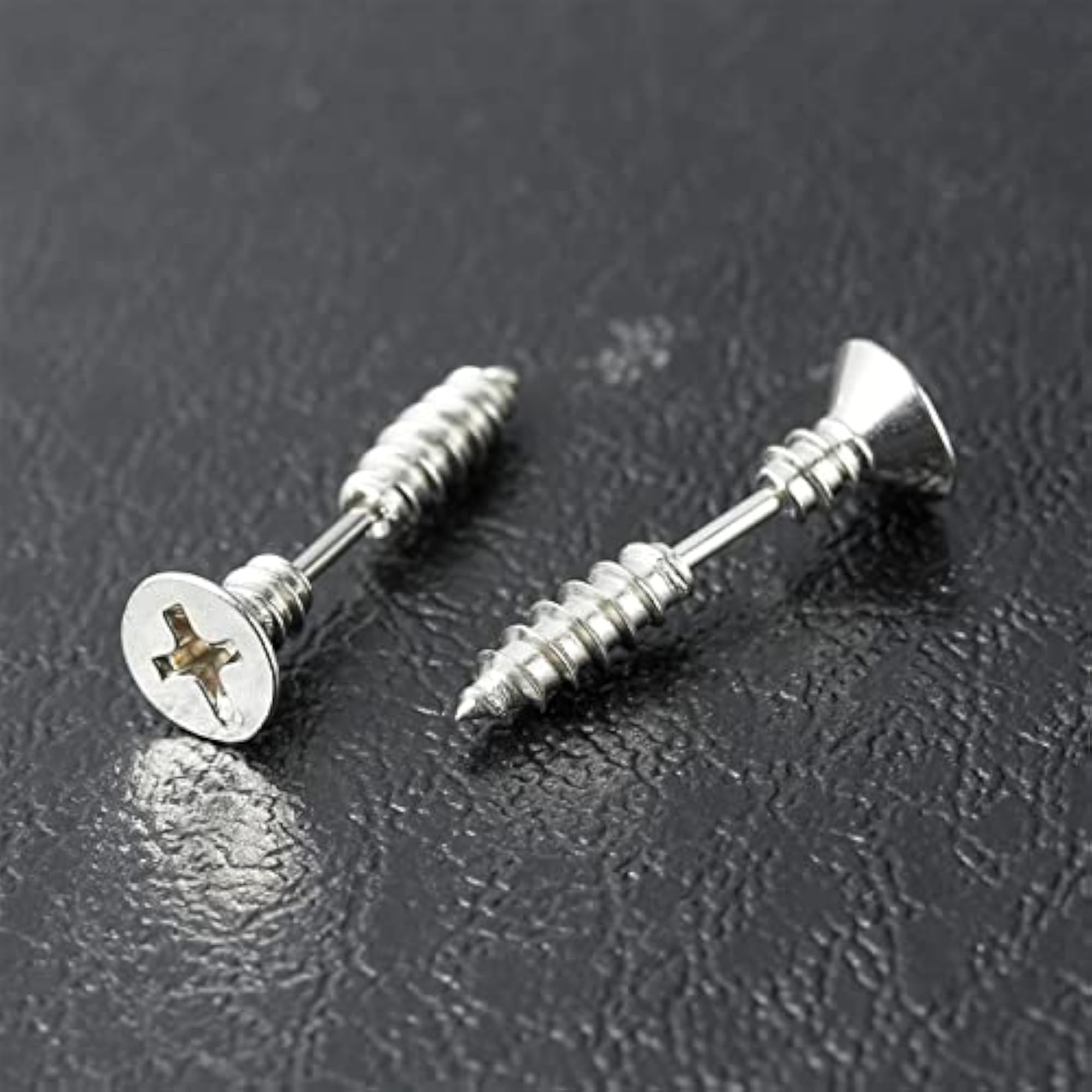 Unique Screw Stud False Piercing Earrings for Women