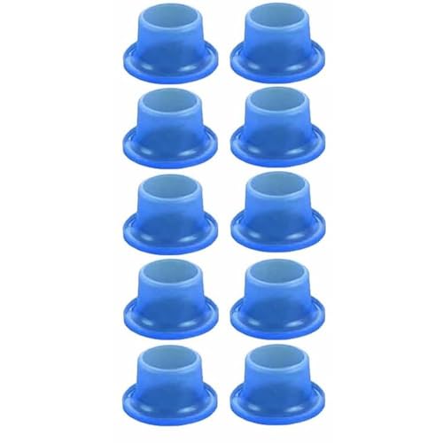 MNUPL Junta de Sellado for Grifo, Anillo de Sellado de Silicona portátil a Prueba de Fugas, Anillos de Sellado de tuberías, Accesorios prácticos for baño, 10 Uds.(Blue)