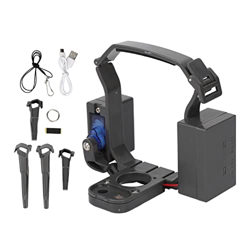 Grcfumo Dispositivo de liberación de Transporte de Carga de Drones, RC Drone Airdrop con Tren de Aterrizaje, Dispositivo de Transporte de Entrega para gotero de línea de PE