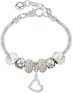 White Birch Fit Pandora Charm Bracelet All Month Birthstone Best Birthday Gifts for Women and Girls DIY Jewelry