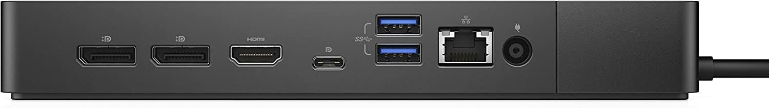 Station d’Accueil DELL WD19S 130W Dock - Docking Station USB-C/Technologie PowerShare/HDMI 2.0b / DisplayPort 1.4 (x2)/ DisplayPort sur USB-C/Port Gigabit Ethernet RJ45 (Reconditionné)