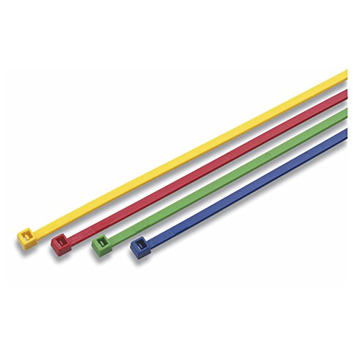 Aparoli 181450 - Fascette per cavi colorate, 100