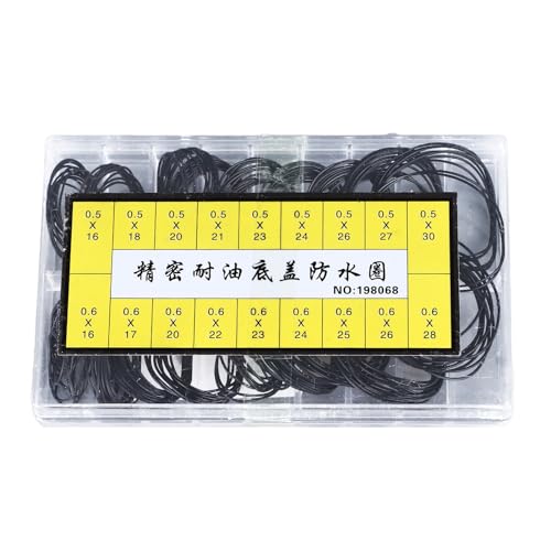 YUKOFE 180 Pezzi O GUARLA A GUARLA A GUARLA GUASTO STUDIMENTO di RIVISDA della Coperchio DELL'OOLTURA 0,5 mm 0,6 mm