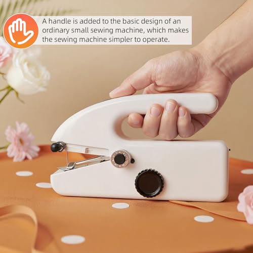 Petite machine à coudre pour bricolage nomade et tissus de voyage - 6