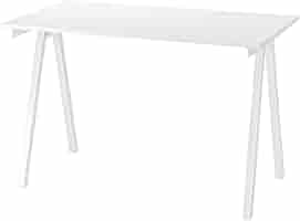 送料込み TROTTEN トロッテン 120×70　white TROTTEN トロッテン デスク, ホワイト, 120x70 cm - IKEA