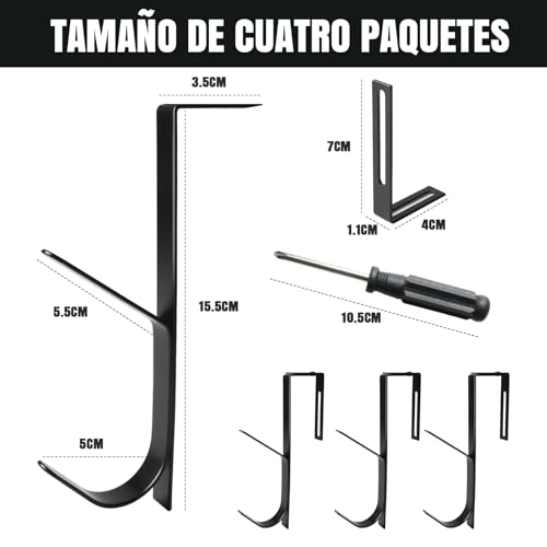 Ganchos para puertas de madera 26 Imagen adicional