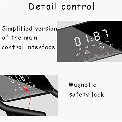 Image of Treadmill Folding Electric Treadmill No Noise Non Slip Runway Free Installation Design Multi Function Fitness Equipment for Home and Gym Use