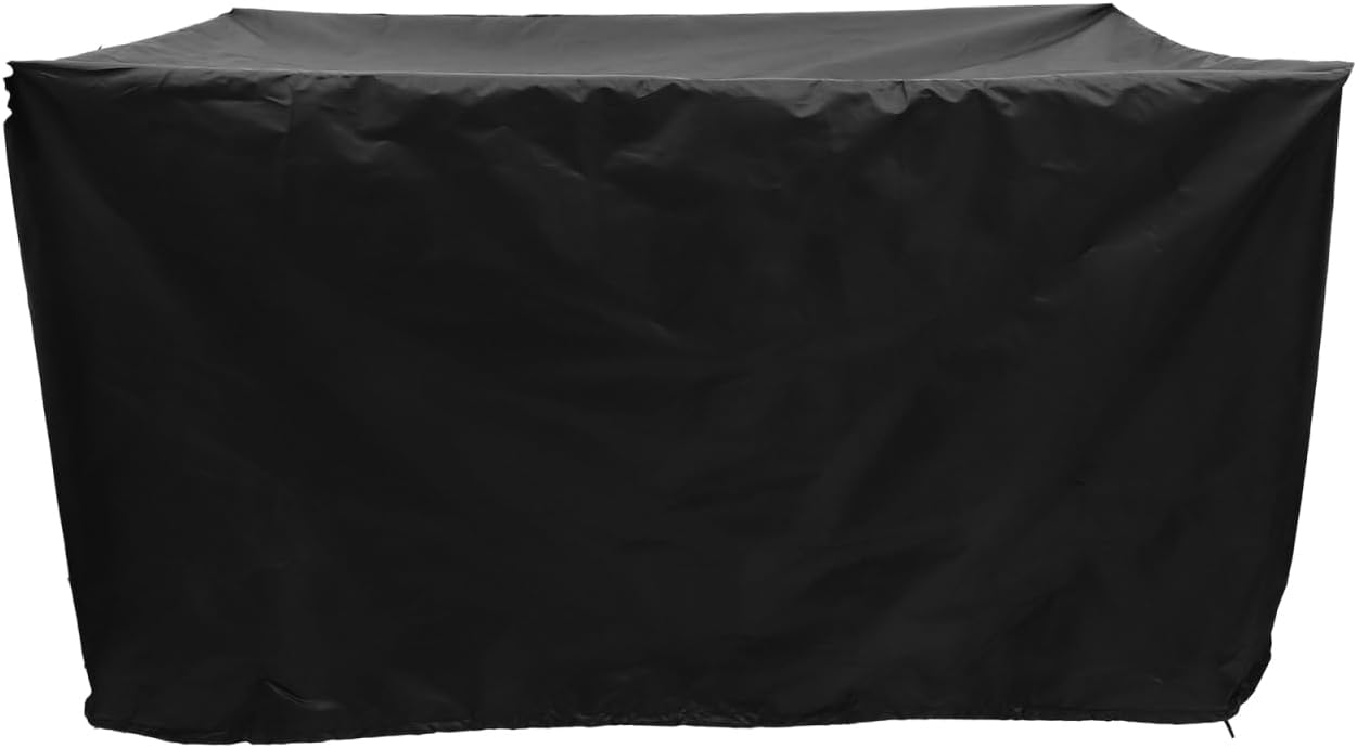 Abaodam Rainproof Firewood Rack Cover Rack Cover Protector Oxford Material Outdoor Accessory Black