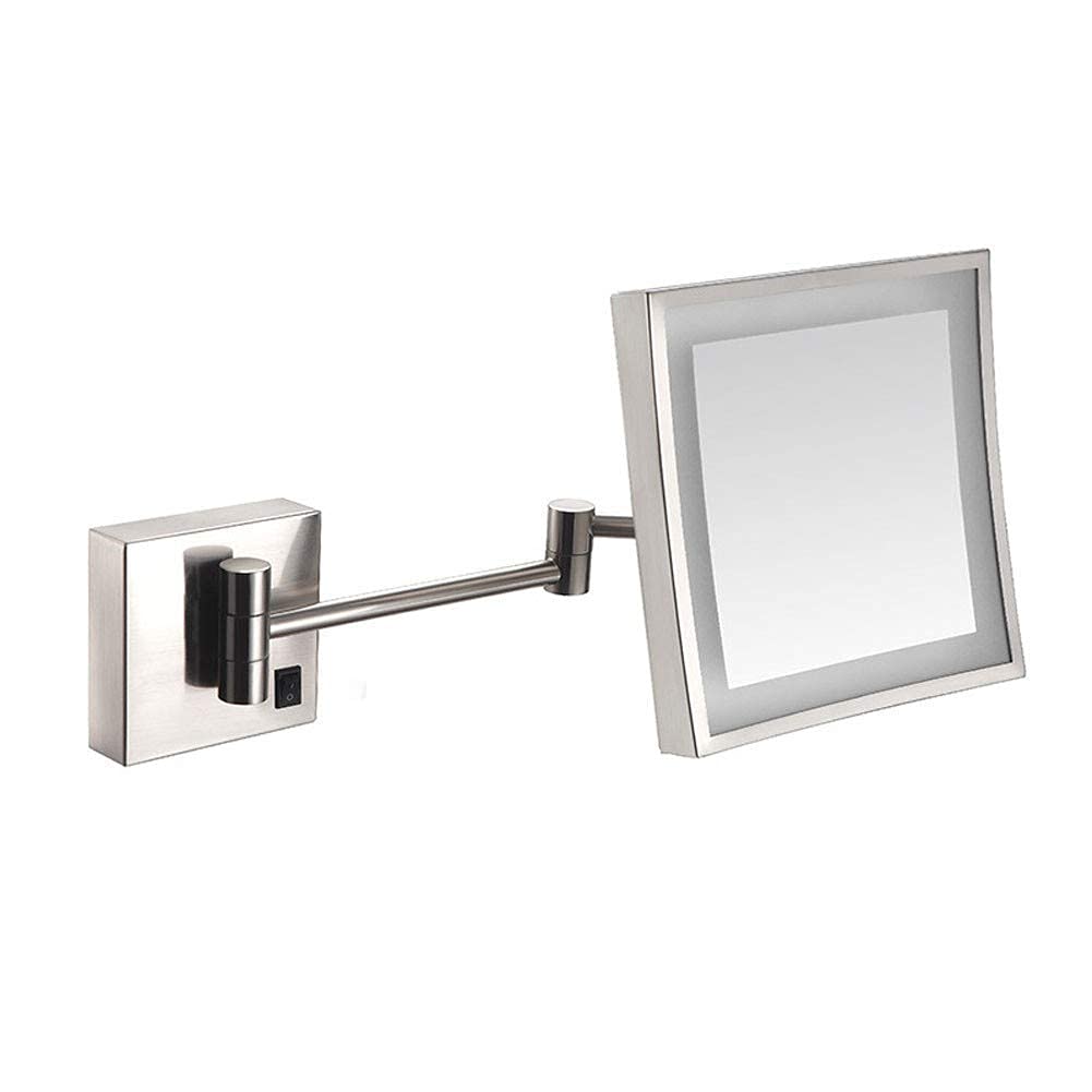 Miroir maquillage lumineux mural pour votre routine beauté quotidienne dans la salle de bains