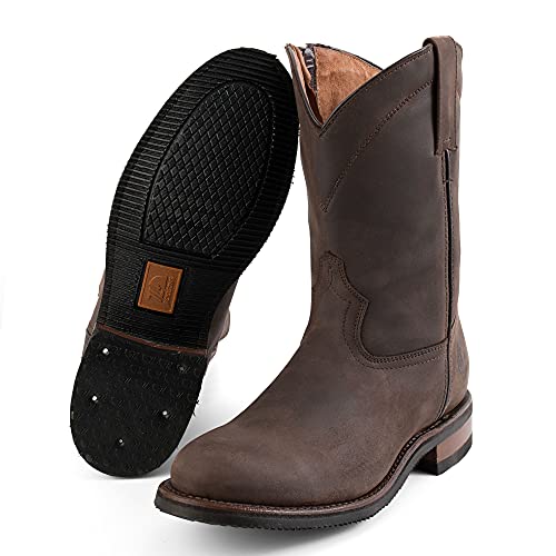 Men's Leather Zip Roper Boot Style 16774
