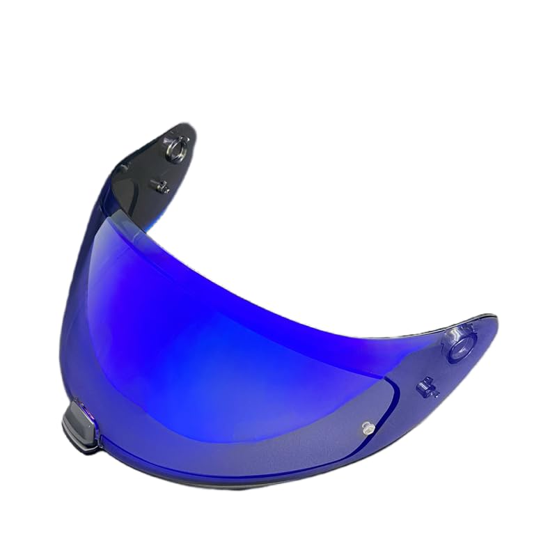 Helmet Visor for HJC C70 FG-17 FG-ST IS-17 HJ20M Full Face Helmet Shields Replacement Colorful Lens (Revo Deep Blue)