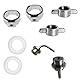 Gastrobedarf Westerbarkey Co² / Kohlensäure Tüllenset 4mm 8 Teilig mit Überwurf 3/4