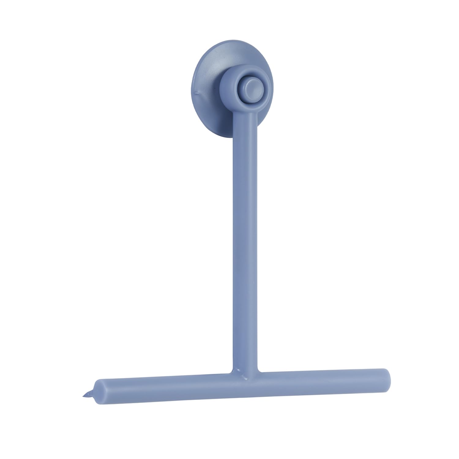 Showerdrape Rocco- Glass Window Squeegee for Cleaning Bathrooms Showers Screen Wiper Mirror Cars (Blue)