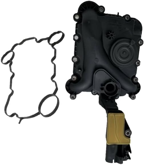 06E103547C 3.0TSI Engine Oil Separator Crankcase Vent Exhuast Gas Valve for AU D1 Q5 A6 C6 A5 Q7 3.0L for VW Touareg 06E103547 - (Color: Gas Valve)