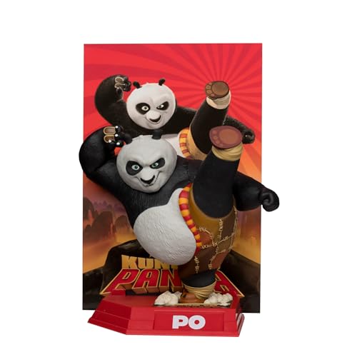 McFarlane Toys - Po (Kung Fu Panda) 6in Posed Figure by McFarlane Toys - Used condition - US$15.74