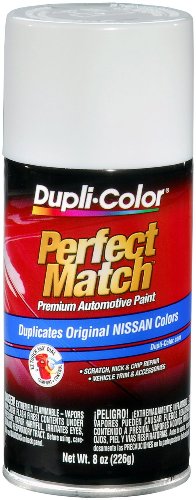 Image of Dupli-Color BNS0562-6 PK Super White Nissan Perfect Match Automotive Paint - 8 oz. Aerosol, (Case of 6)