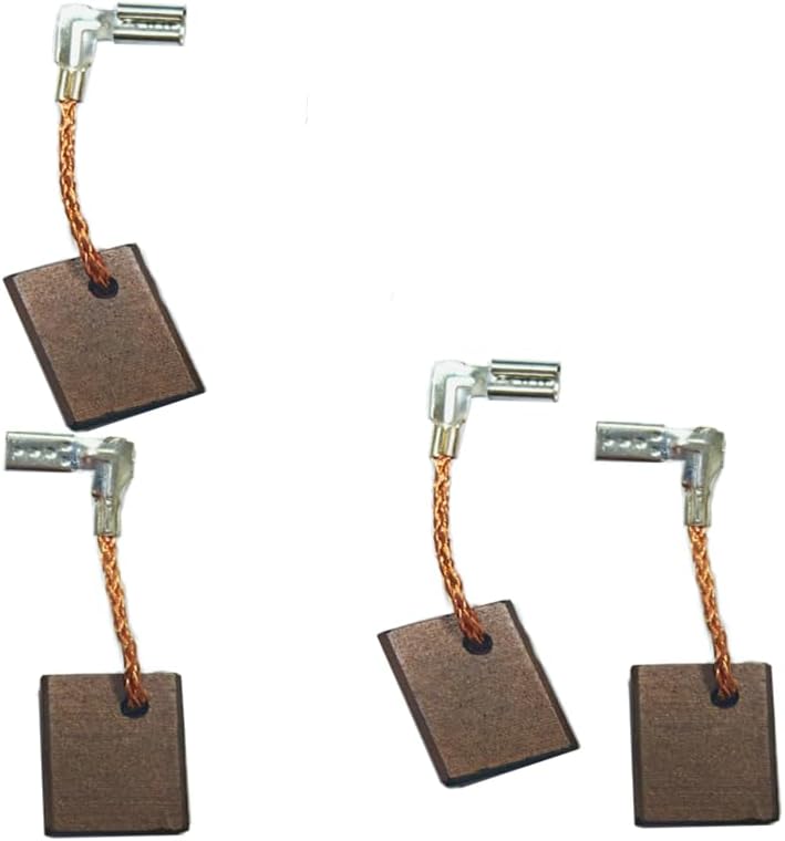 9564 9565 9560CV 9561CV BO6040 PW5001C 9564CV Cepillos de carbono compatibles con amoladora angular, lijadora, pulidora de piedra húmeda, 4 unidades
