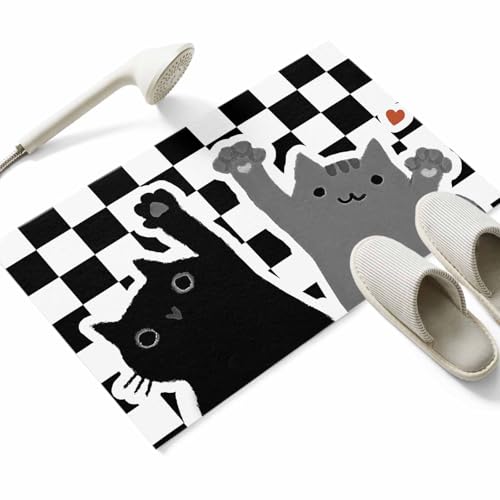 LEO BON ���փ}�b�g �h�A�}�b�g �J�[�y�b�g �g�C�� ���� ���ӂ� �����` ���� �z�� �􂦂� �L�b�`�� �k���� ������� �K�i ����~�ߕt �R�� �h�L �h�� �����L �G�� ���� �`�F�b�N�� 40×60cm