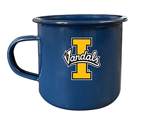 Idaho Vandals Tin Camper Coffee Mug (Navy). Officially Licensed Collegiate Product