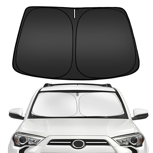 Image of ARISMOTOR Windshield Sun Shade for Toyota 4Runner 4-Runner 2010-2025, Custom Fit Foldable Front Window Sunshade Sun Visor Protector, Block UV Rays Keep Your Car Cooler