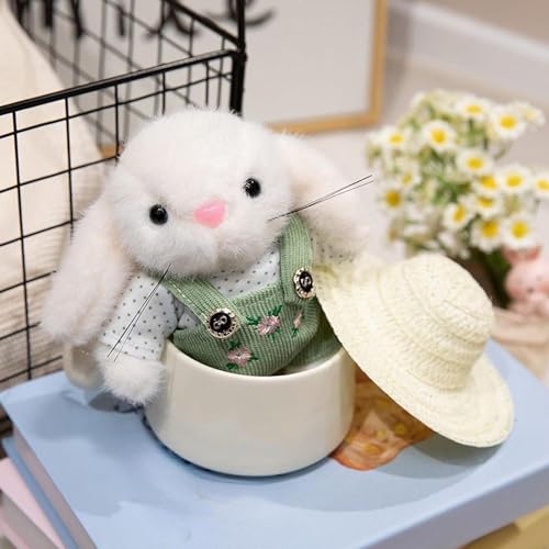 Image of ATORSE Bunny Keychain Trendy Bag Accessories for Boys Girls Stuffed Animal Keychain