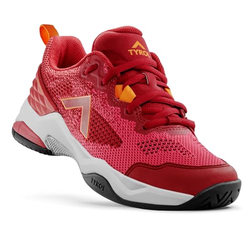Tyrol Women's Smash Pickleball Shoe (Pink/Crimson, 8.5)2