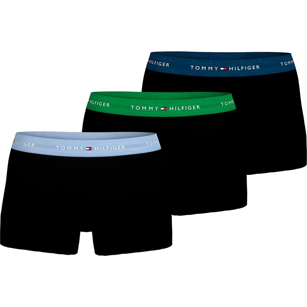 Tommy Hilfiger , Underpants, Male, Multicolor, S, 3-Pack Boxer Briefs With Elastic Waistband