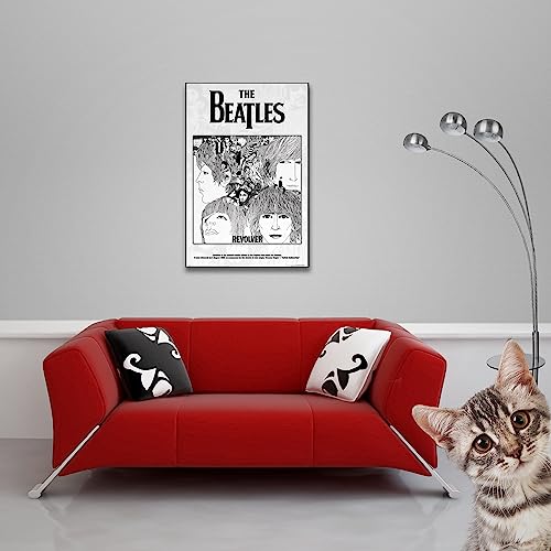 The Beatles Revolver Album Cover – Poster musical classique – Dimensions : 61 x 91,5 cm - Les Beatles, Paul McCartney, John Lennon, RIngo Starr, George Harrison The Beatles Revolver Album Cover – Poster musical classique – Dimensions : 61 x 91,5 cm – Image 3