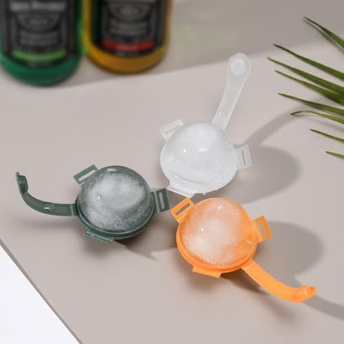 Molde de hielo redondo de silicona para whisky 12 piezas miniatura 5