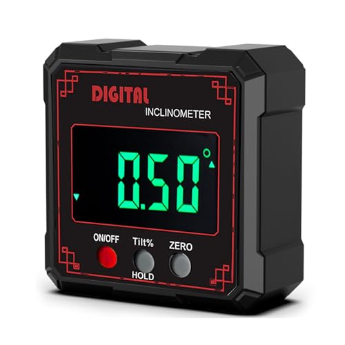 Inclinómetro digital IP54 con pantalla grande para medición precisa miniatura 1