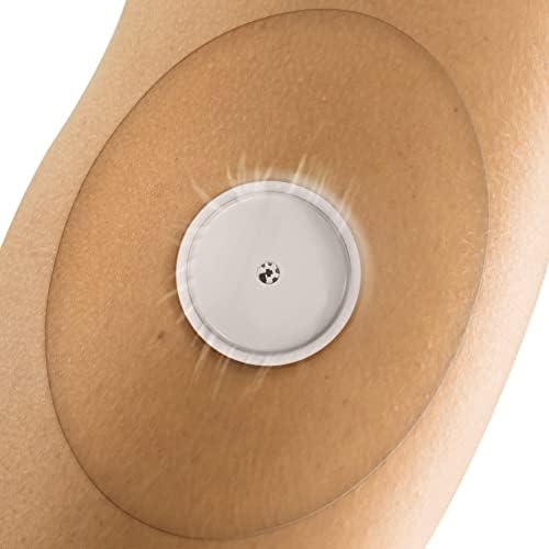 Fixic Freestyle Adhesive Patches 25 PCS – Good for Libre – Enlite – Guardian – Waterproof Adhesive Bandages – Libre Covers – Pre-Cut Back Paper – Long Fixation for Your Sensor! (Transparent)
