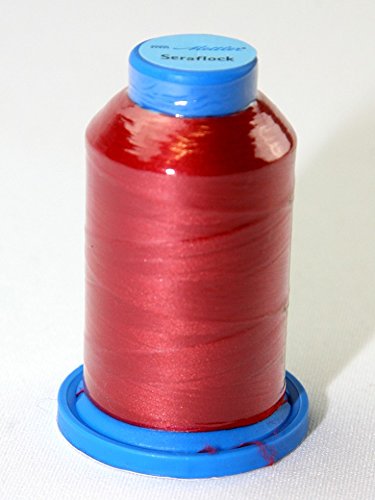 Hilo elastizado Mettler Seraflock 1000 m rojo miniatura 1