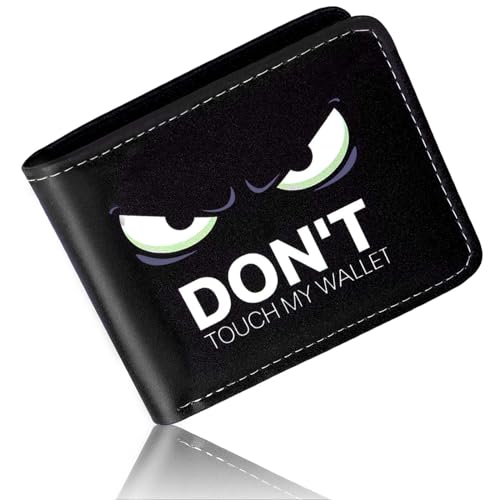 yumcute Boys Wallet, Bifold RFID Blocking PU Leather Slim Wallet with Zip Coin Pocket Credit Card Currency Slots ID Window for Men Kids