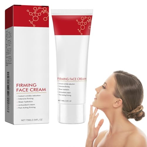 Crema Facial Antiarrugas,Crema de Rejuvenecimiento Nutritiva para la Piel,Crema Antiarrugas,Crema de Colágeno,Crema Hidratante Facial Mujer,Crema Antimanchas Facial Mujer,75ml