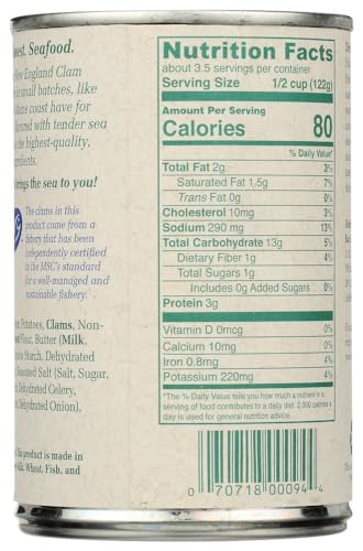 Bar Harbor Clam Corn Chowder, 15 oz. (Pack of 6)