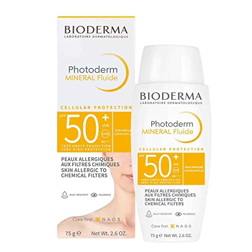 Bioderma Photoderm Mineral Spf 50+ Fluide - Protección solar, 100 ml