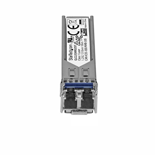 Image of StarTech.com Cisco GLC-LX-SM-RGD Compatible SFP Module - 1000BASE-LX - 1GbE SMF Optic Transceiver - LC 10km 1310nm - DDM Cisco Firepower, ASR920, IE2000 (GLCLXSMRGDST),silver