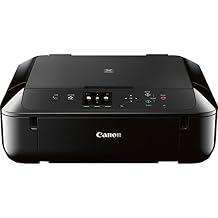 Canon MG5720 Wireless All-in-One Printer with Scanner and Copier Mobile and Tablet Printing with AirprintTMCompatible, Black