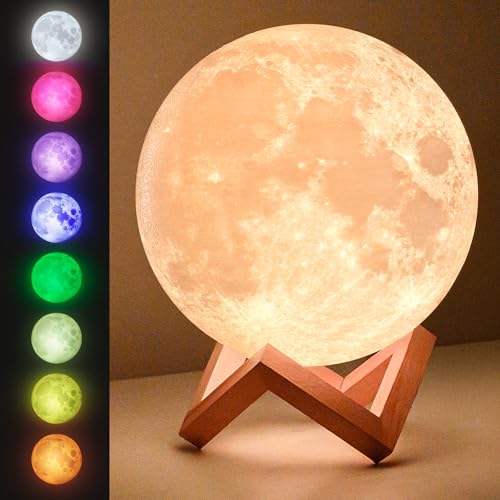 Mind-Glowing 3D Moon Lamp 7.1 inch