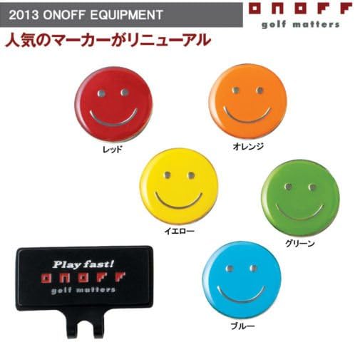 ONOFF] Golf Ball Marker 2013 Model Color:Yellow from Japan
