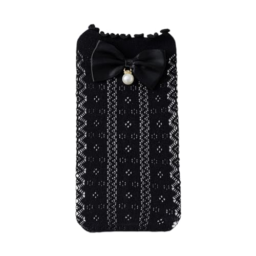 Toddler Socks, 1 Pair Baby Girls' Long Tubed Socks Thin Calf Length Sock Child's Bowknot Stackable Sock3