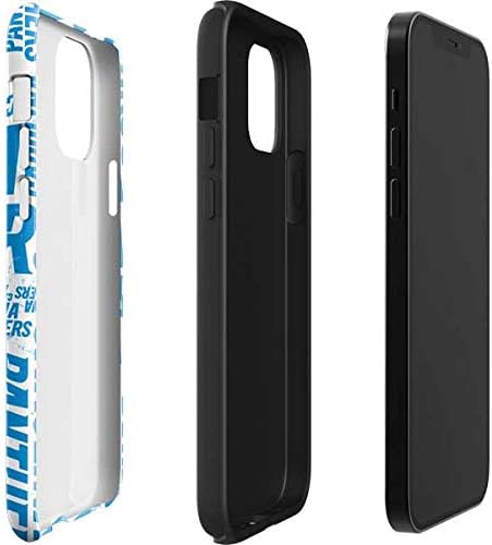 Skinit Impact Phone Case Compatible with iPhone 12 Pro Max - Officially Licensed NFL Carolina Panthers - Blast Design