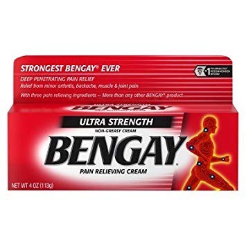 Ben Gay B&B Bengay Ultra Strength Pain Relieving Cream (4 oz) (B07QMCKV41) Amazon Price History, Amazon Price Tracker