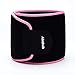 Abahub Belly Sweat Band For Women & Men, Sweat Band Stomach, Slimming Belt, Waist Trainer For Workout, Sweatband For Stomach, Tummy Sweat Wraps, Waist Trainer Band For Stomach, Pink