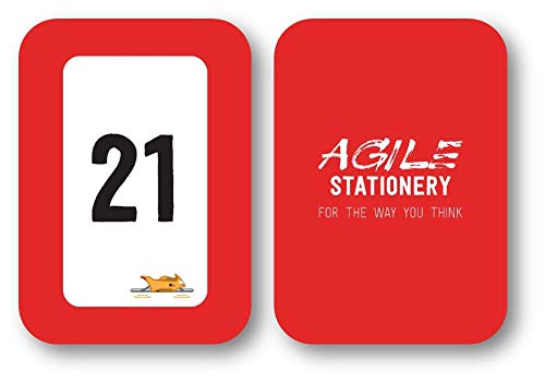 Agile Stationery Fibonacci Planning Poker Card Set #TOP13