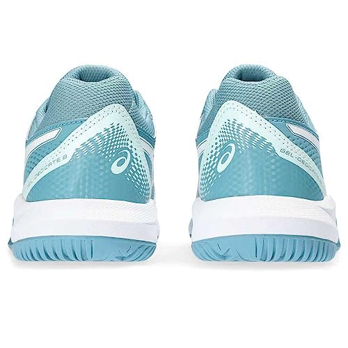 TÊNIS ASICS GEL DEDICATE 8 (ALL COURT) FEMININO AZUL GRIS E BRANCO MODELO 2023 (br_footwear_size_sys