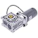Worm Gear Reducer Motor, 120W DC 12V Worm Gear Reducer Gearbox High Torque Electric Self-Locking RV Gear Motor 1800RPM, Speed Adjustable, for Industrial and Commercial