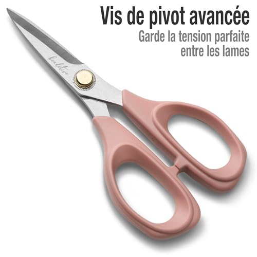 Ciseaux de couturière 15 cm anti glissement pour patchwork