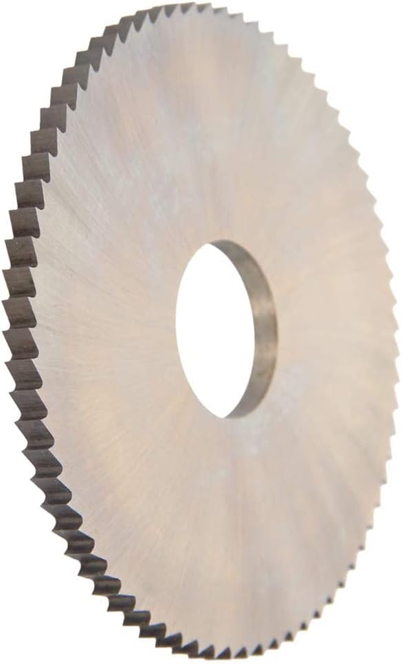Utoolmart Circular Saw Blade 80mmx22mmx4.5mm HSS Milling Cutter 72T Slitting Saw
